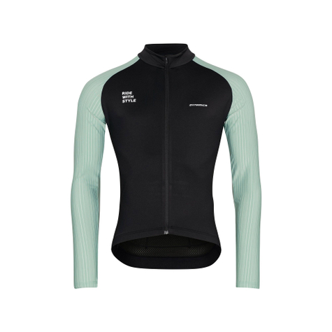 Dynamics Elegant Line Winter Radtrikot Herren langarm